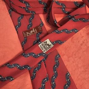 Hermes necktie made in France